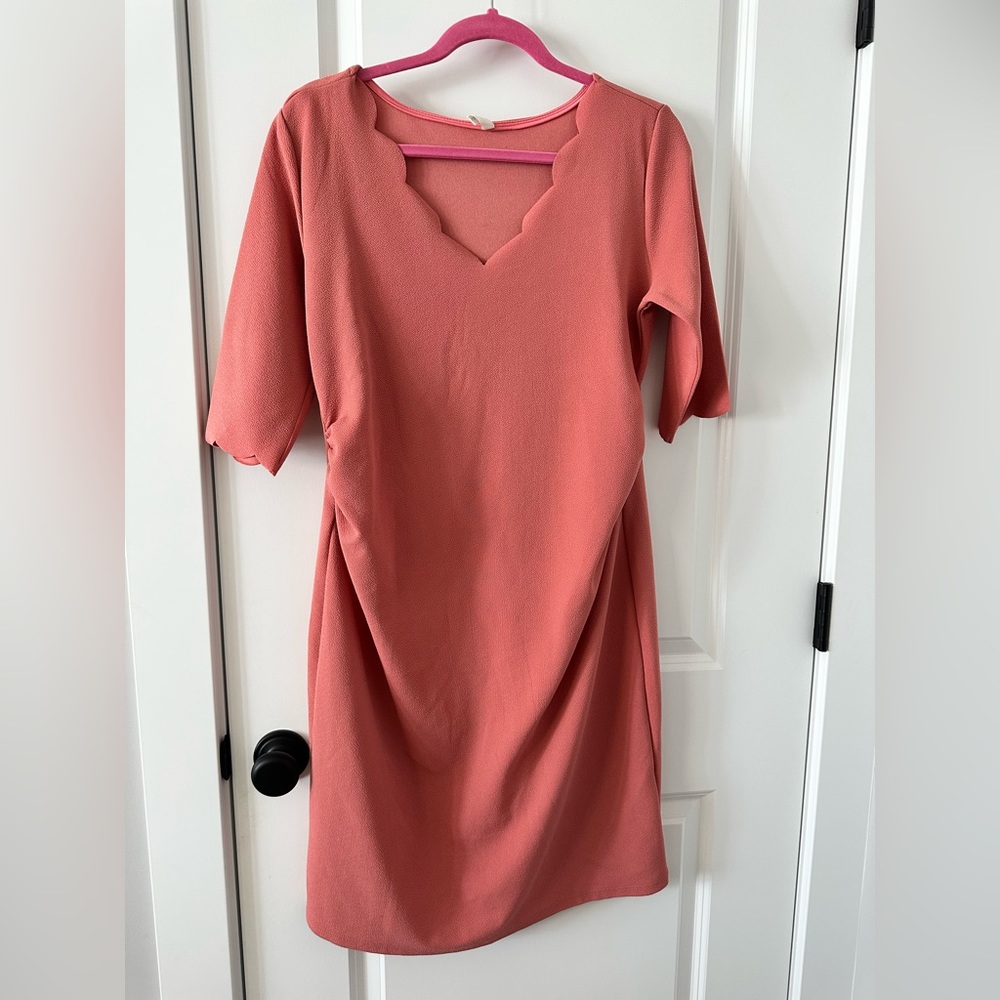 PinkBlush Maternity 3/4 Sleeve Dress